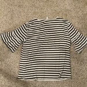 Z Supply Tops - Z Supply Ruffle Sleeve Stripe Tee Z Supply Tops - Z Supply Ruffle Sleeve Stripe Tee